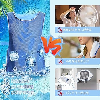 Amazon.co.jp: [Ulable] 冷却ベスト クールベスト 熱中症対策